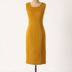 Anthropologie Tabitha Hourglass Form Dress